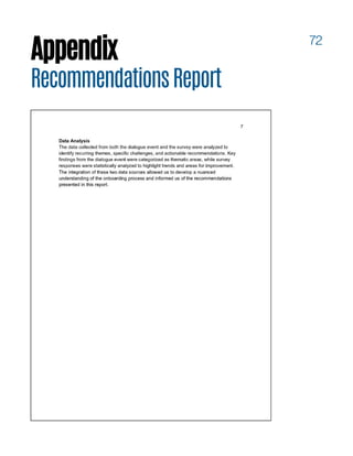 72
Appendix
RecommendationsReport
 