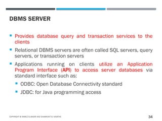 Database Design in Database Management Systems | PPTX