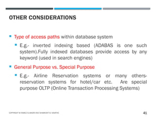 Database Design in Database Management Systems | PPTX