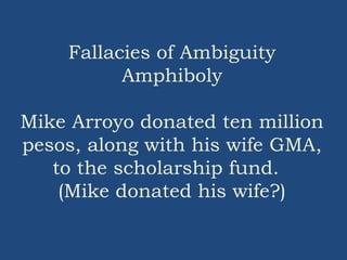 Fallacies | PPT