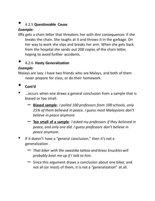 Fallacies notes | DOCX