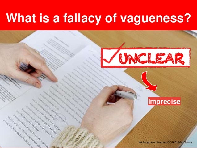 Vague thinking meaning picture