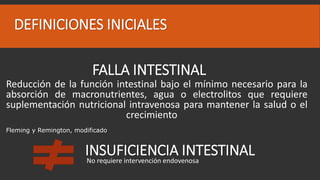Fall Intestinal Falla intestinal | PPTX