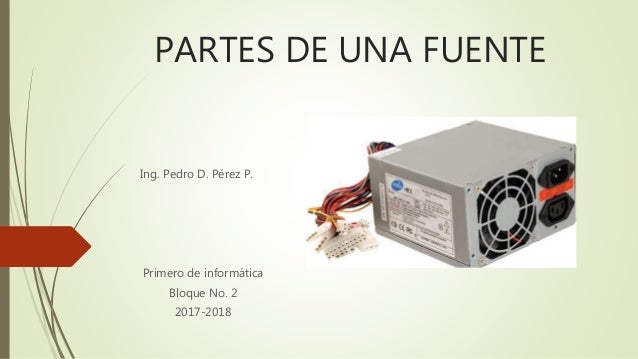 Fallas más comunes en la fuente de poder