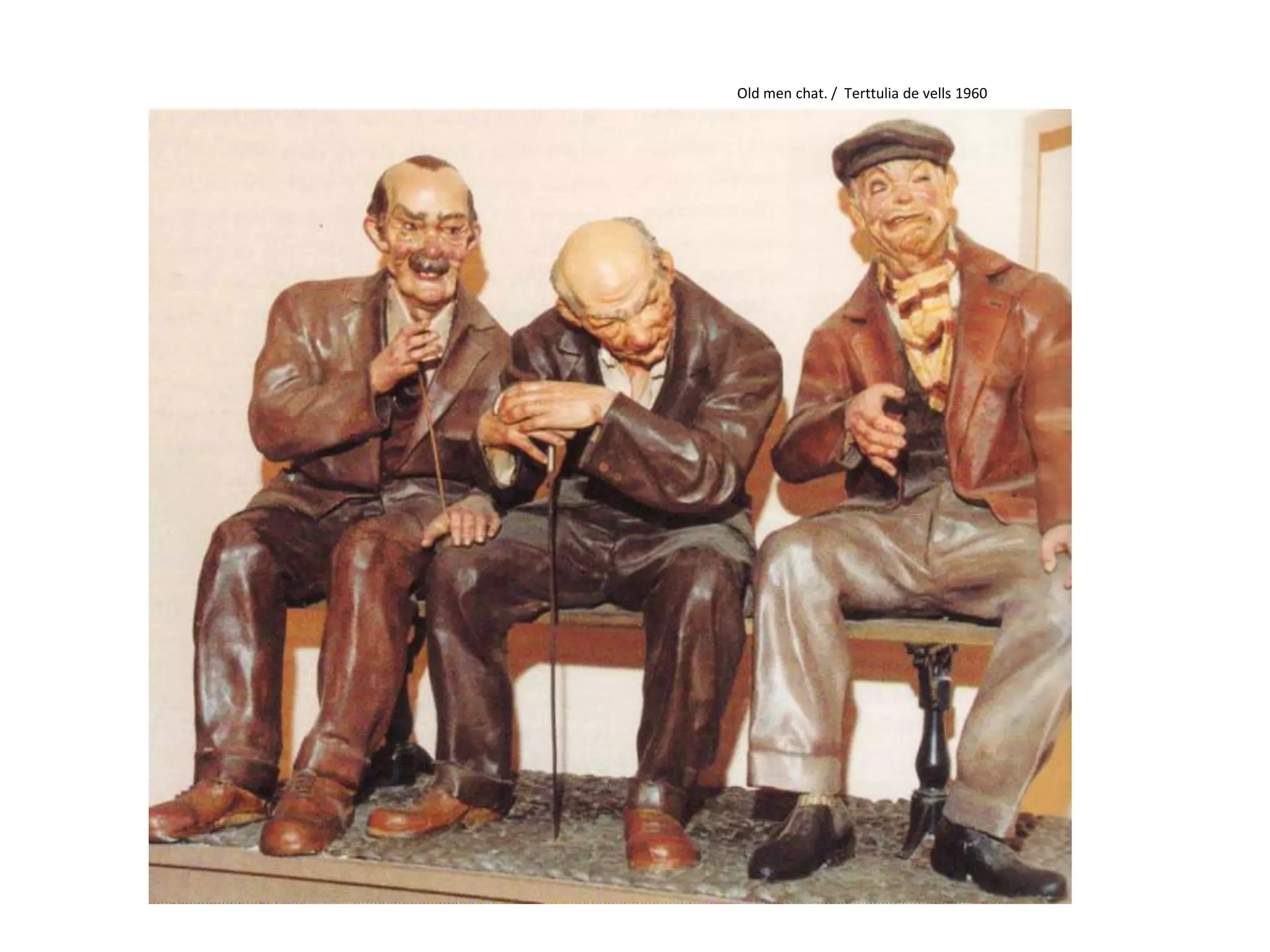 Oldmen chat. /  Terttulia de vells 1960