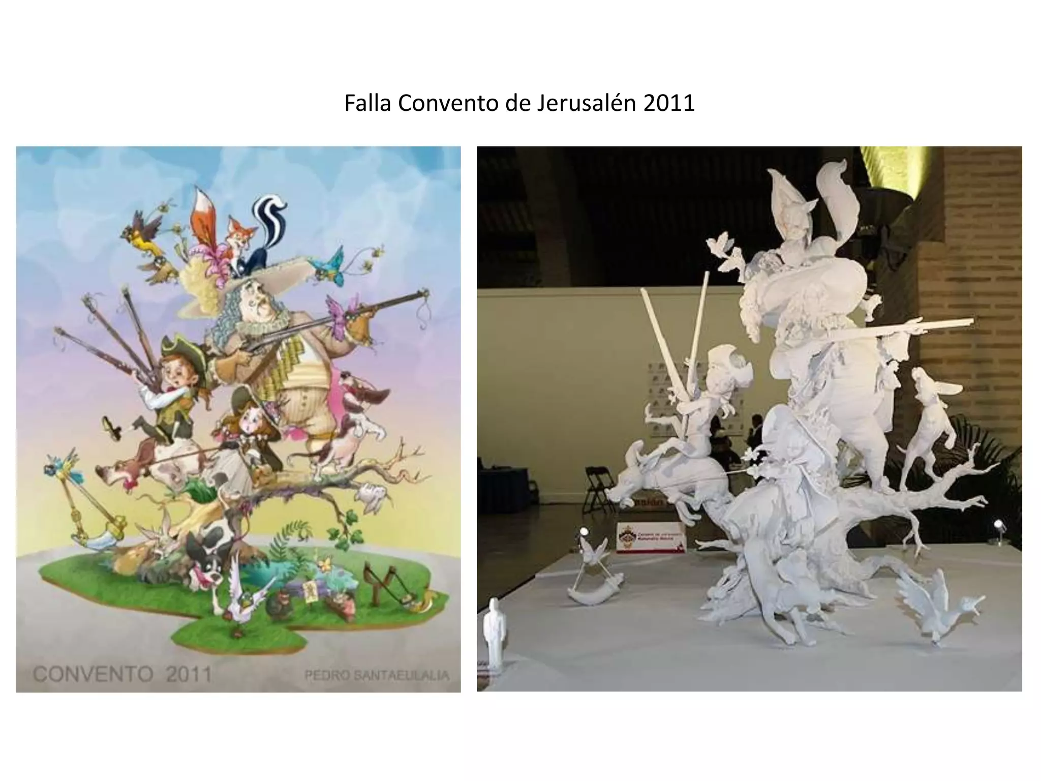 Falla Convento de Jerusalén 2011