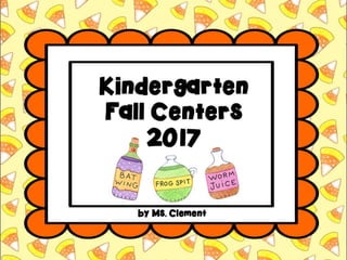 Fall centers 2017