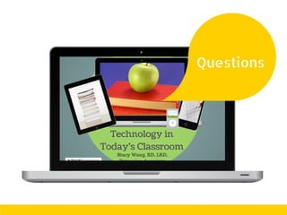 Technology in the Food, Nutrition and Health Classroom
