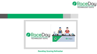 RaceDay Scoring Refresher
 