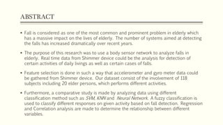 Fall Detection System for the Elderly based on the Classification of ...