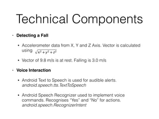 Fall detection slideshow | PDF