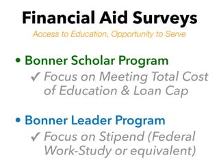 2017 Fall Directors and Coordinators Meeting - Bonner Business | PDF