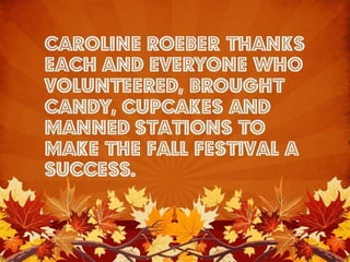 Fall festival 2014 slideshow