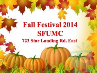 Fall festival 2014 slideshow