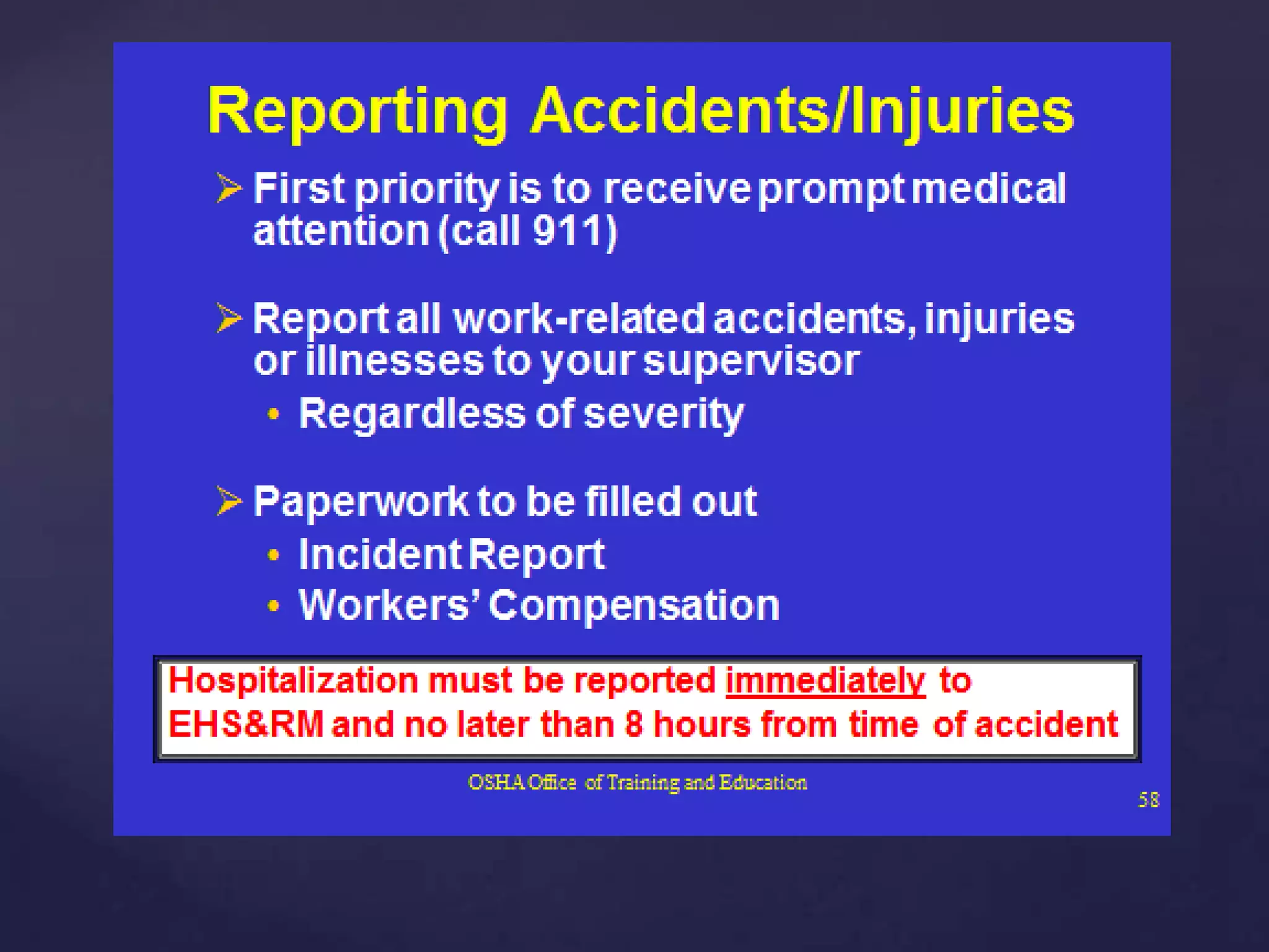 Falling flying object safety