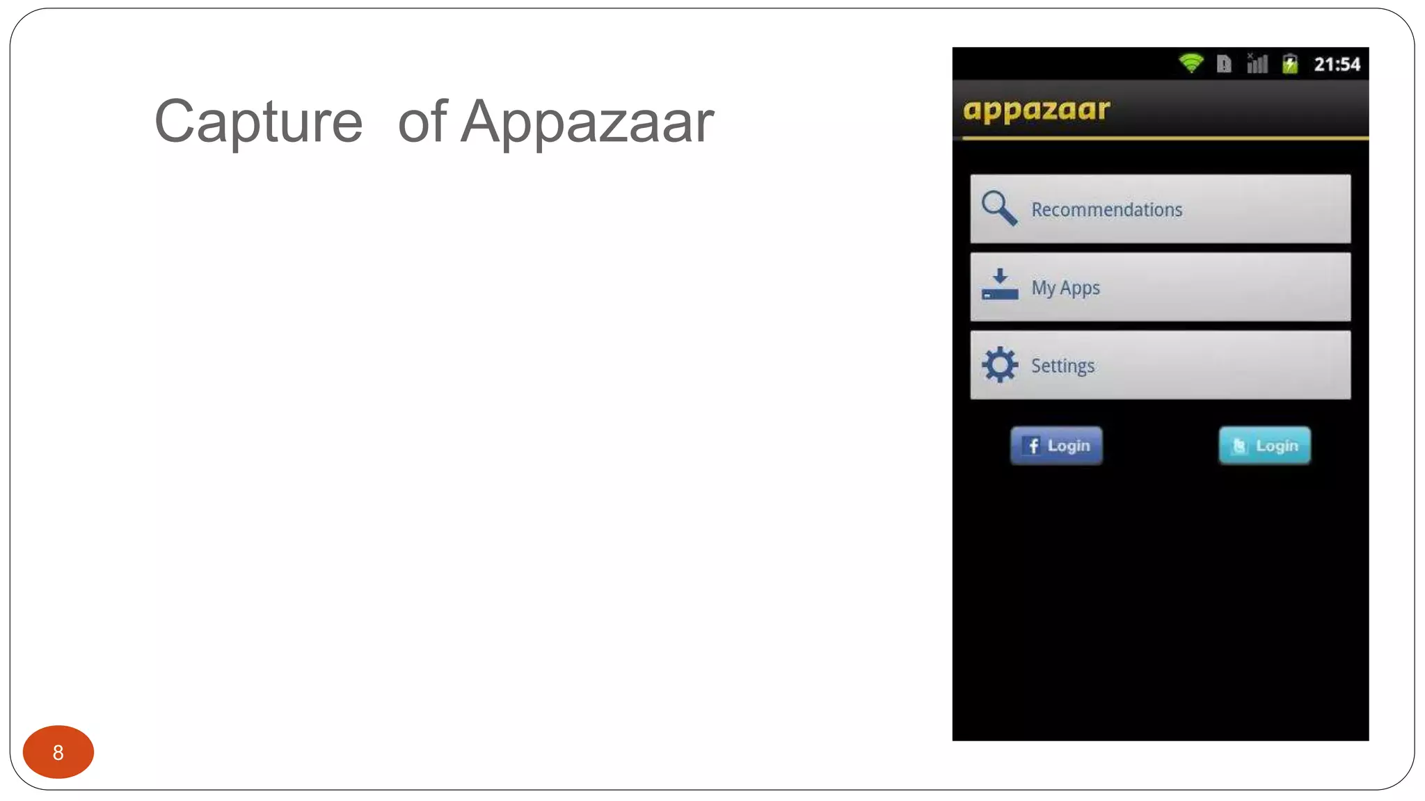 Capture of Appazaar 
8 
 
