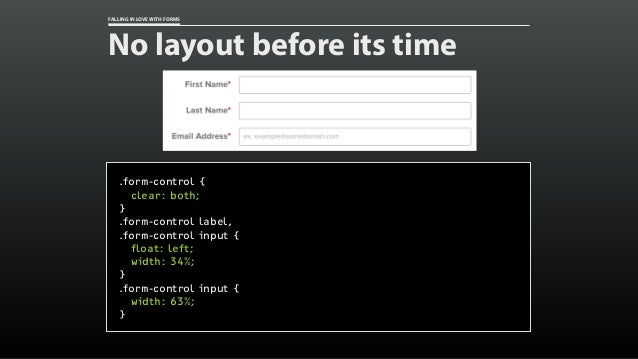 Falling in Love With Forms [An Event Apart DC 2015] Slide 106