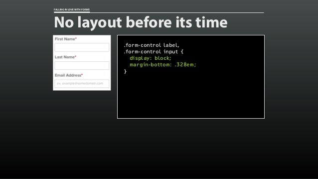 Falling in Love With Forms [An Event Apart DC 2015] Slide 107