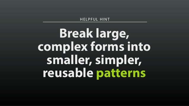 Falling in Love With Forms [An Event Apart DC 2015] Slide 13