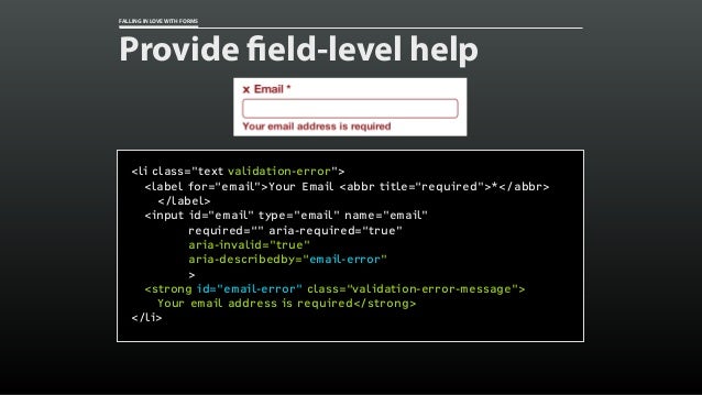 Falling in Love With Forms [An Event Apart DC 2015] Slide 131