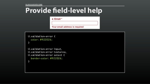 Falling in Love With Forms [An Event Apart DC 2015] Slide 132