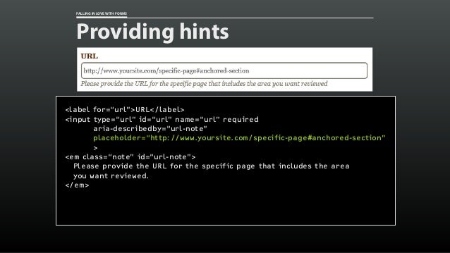 Falling in Love With Forms [An Event Apart DC 2015] Slide 49