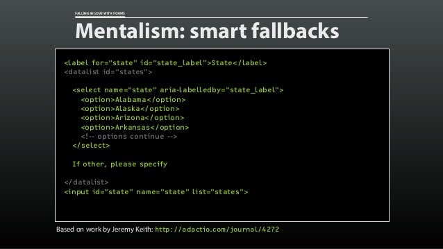 Falling in Love With Forms [An Event Apart DC 2015] Slide 69
