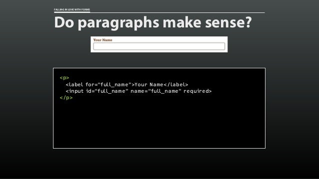 Falling in Love With Forms [An Event Apart DC 2015] Slide 72