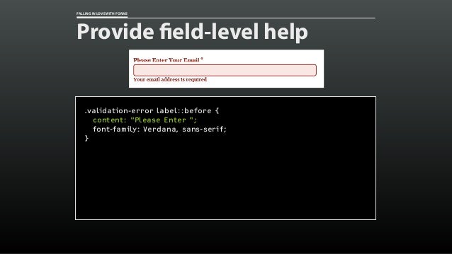 Falling in Love with Forms [Øredev 2015] Slide 123