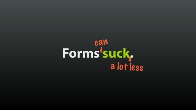 Falling in Love with Forms [Øredev 2015] Slide 127