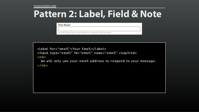 Falling in Love with Forms [Øredev 2015] Slide 34