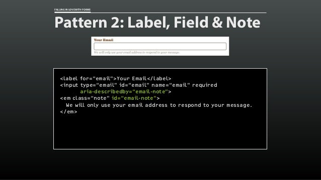 Falling in Love with Forms [Øredev 2015] Slide 36