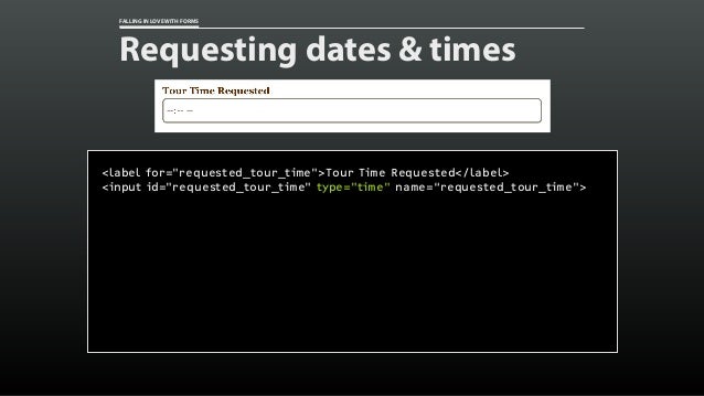 Falling in Love with Forms [Øredev 2015] Slide 61