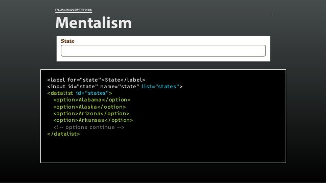 Falling in Love with Forms [Øredev 2015] Slide 63