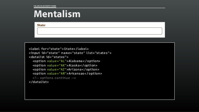 Falling in Love with Forms [Øredev 2015] Slide 65