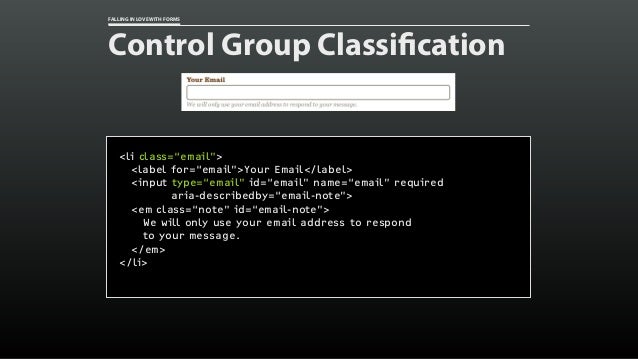Falling in Love with Forms [Øredev 2015] Slide 78