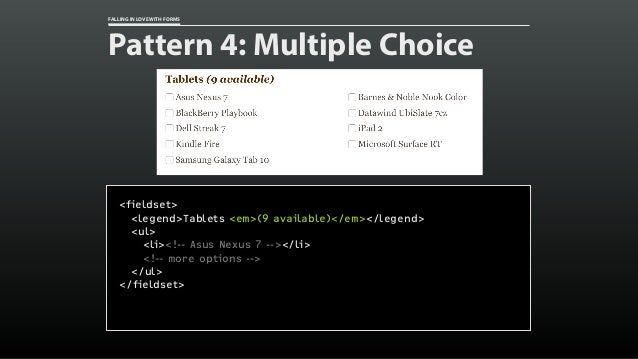 Falling in Love with Forms [Øredev 2015] Slide 91