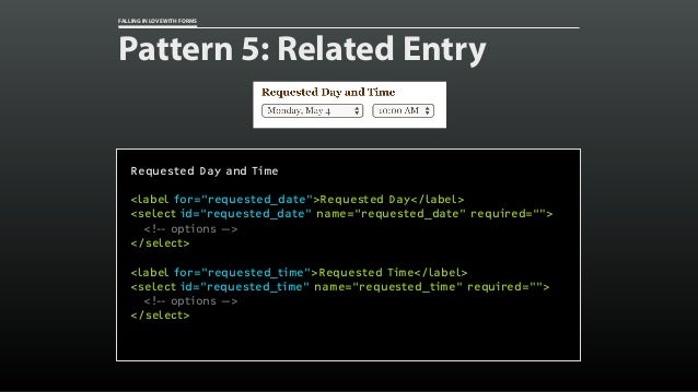 Falling in Love with Forms [Øredev 2015] Slide 93