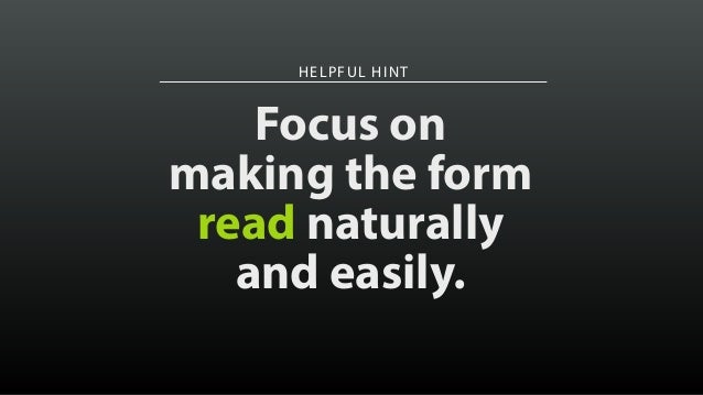 Falling in Love with Forms [Øredev 2015] Slide 97