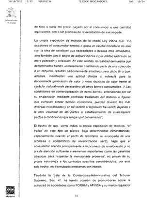 Fallo ap devolucion y entrega filatelia