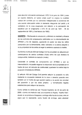 Fallo ap devolucion y entrega filatelia