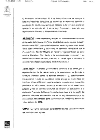 Fallo ap devolucion y entrega filatelia