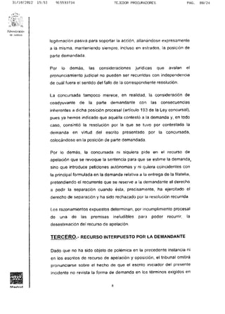 Fallo ap devolucion y entrega filatelia