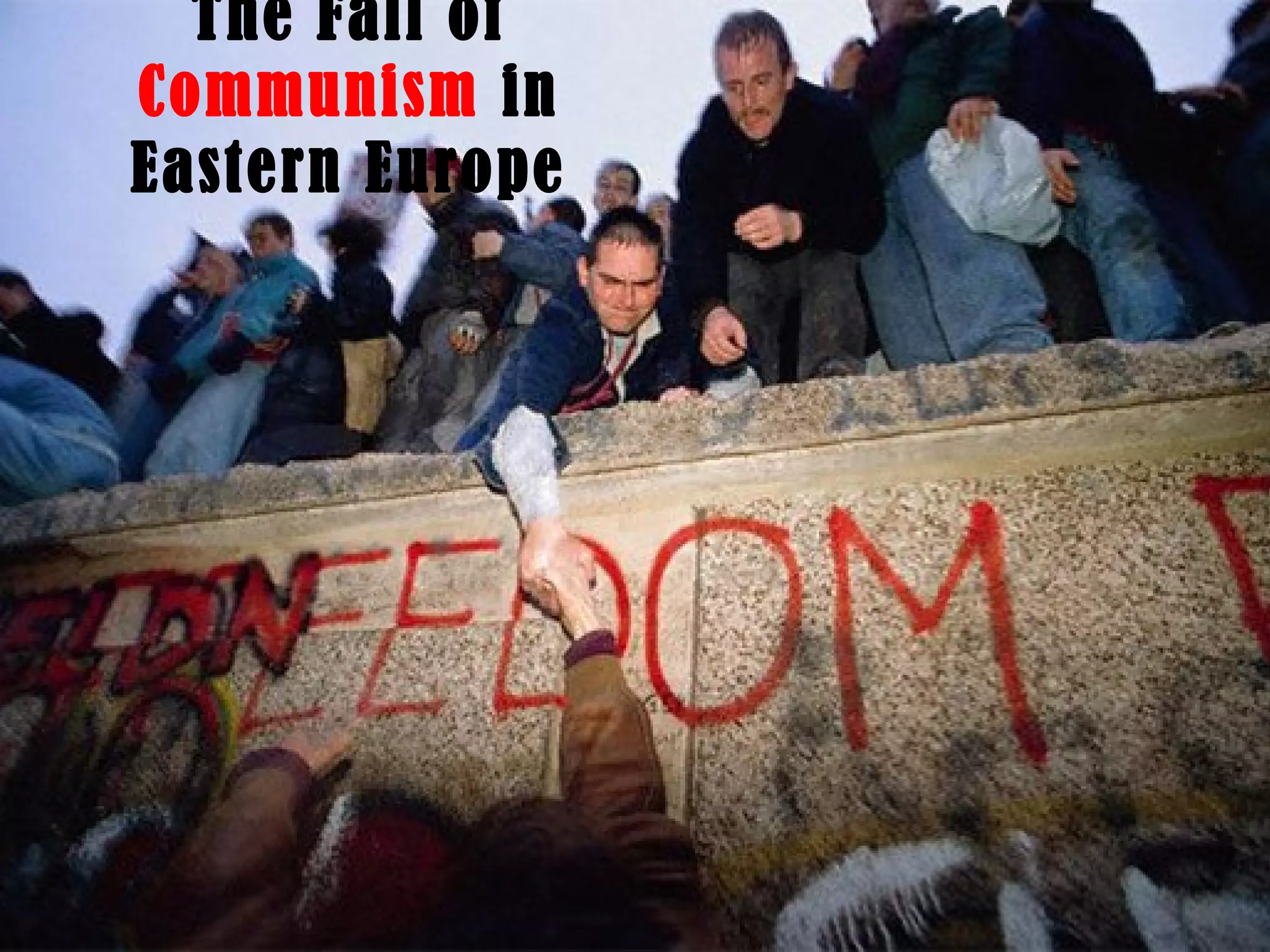 Fall of communism | PPT