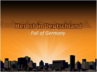 Fall of Germany
 