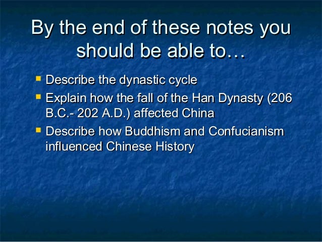 Fall of han dynasty