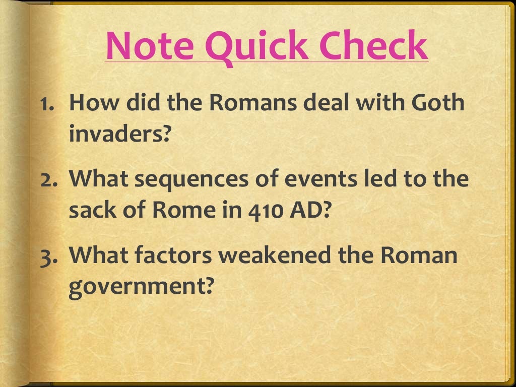 Fall of the Roman Empire