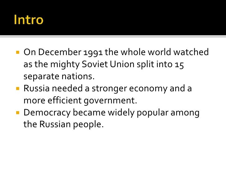 an introduction to the downfall of ussr With the introduction of glasnost and perestroika, secretary-general of the communist party of the ussr (1922-1953), current events in historical perspective. an introduction to the downfall of ussr With the introduction of glasnost and perestroika, secretary-general of the communist party of the ussr (1922-1953), current events in historical perspective.