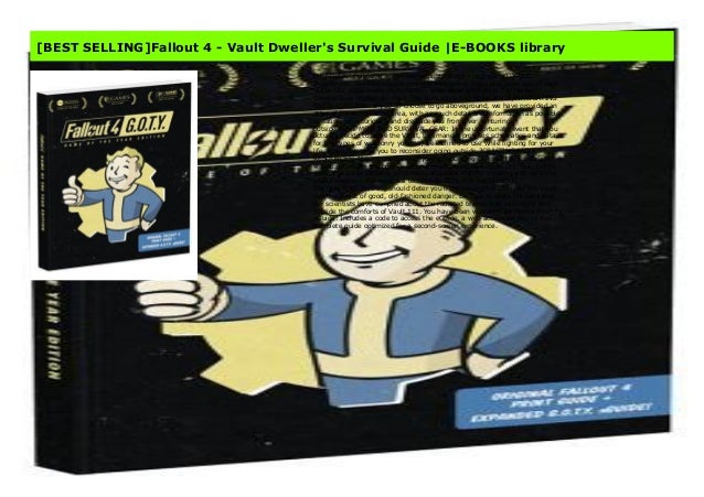 Best Selling Fallout 4 Vault Dweller S Survival Guide E Books Lib Best Selling Fallout 4 Vault Dweller S Survival Guide E Books Lib