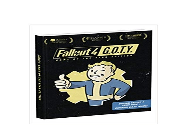 paperback_$ library Fallout 4 Game of the Year Edition Prima Official
